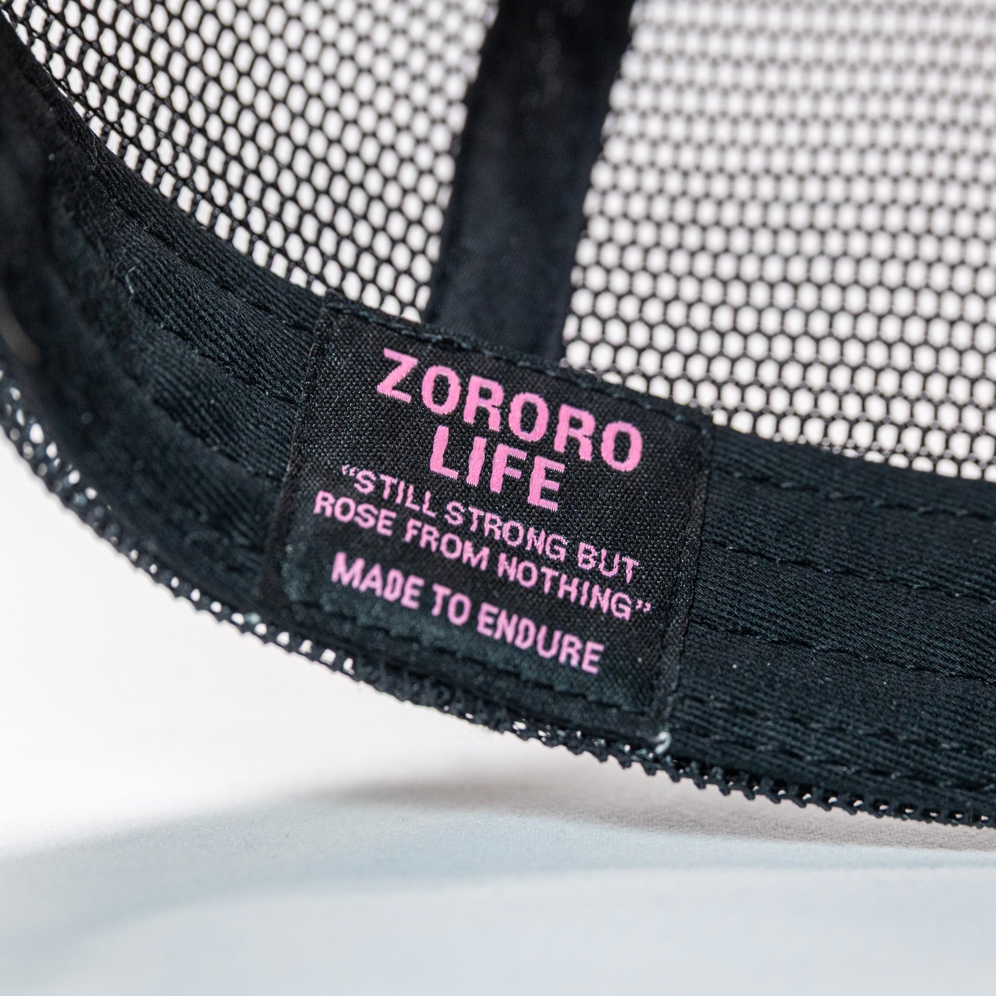 ZL Trucker Cap - Black/Pink