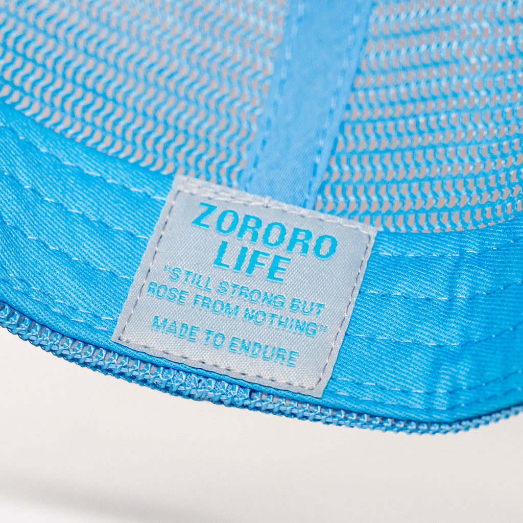 ZL Trucker Cap - Grey/Light Blue