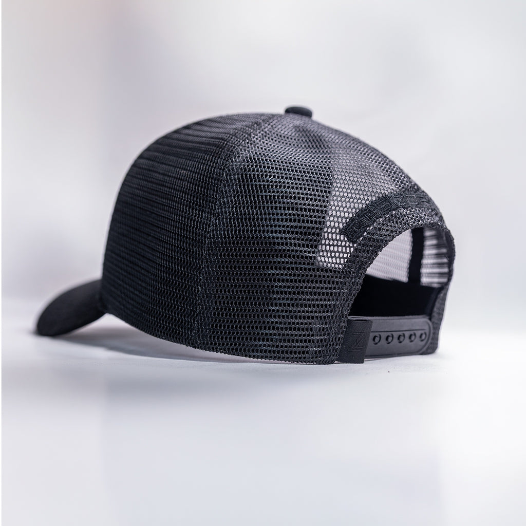 ZL Trucker Cap - Triple Black