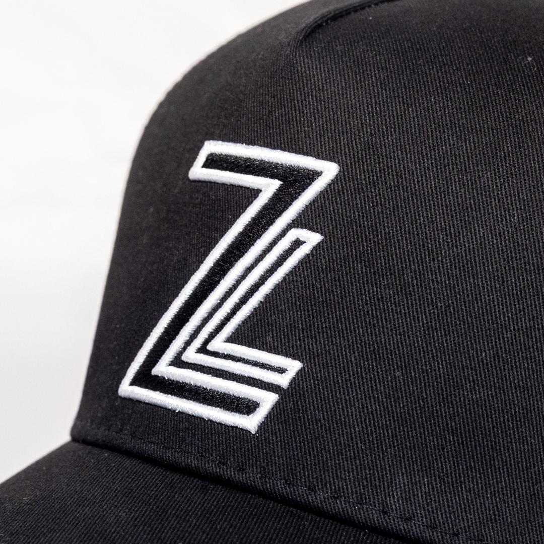 ZL Trucker Cap - Black/White