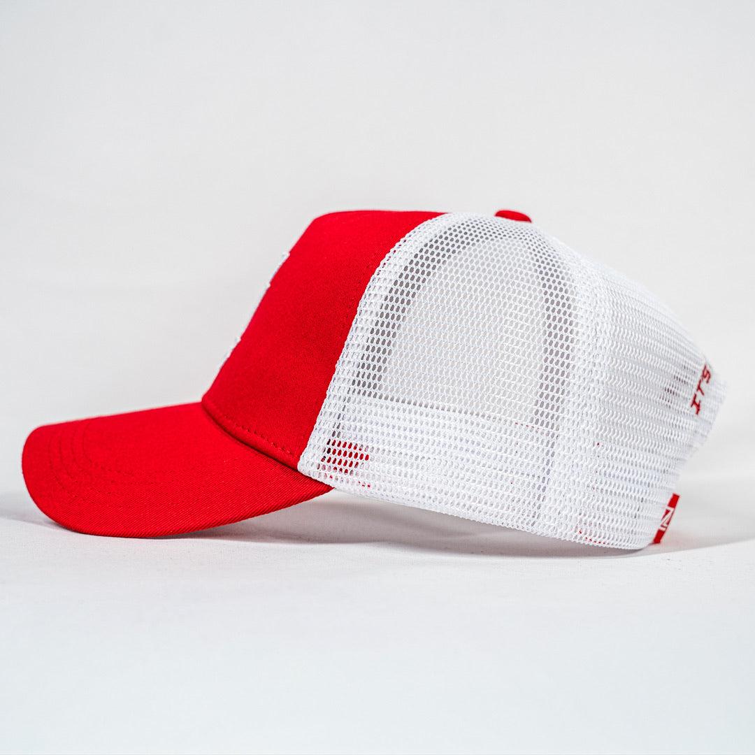 ZL Trucker Cap - Red/White