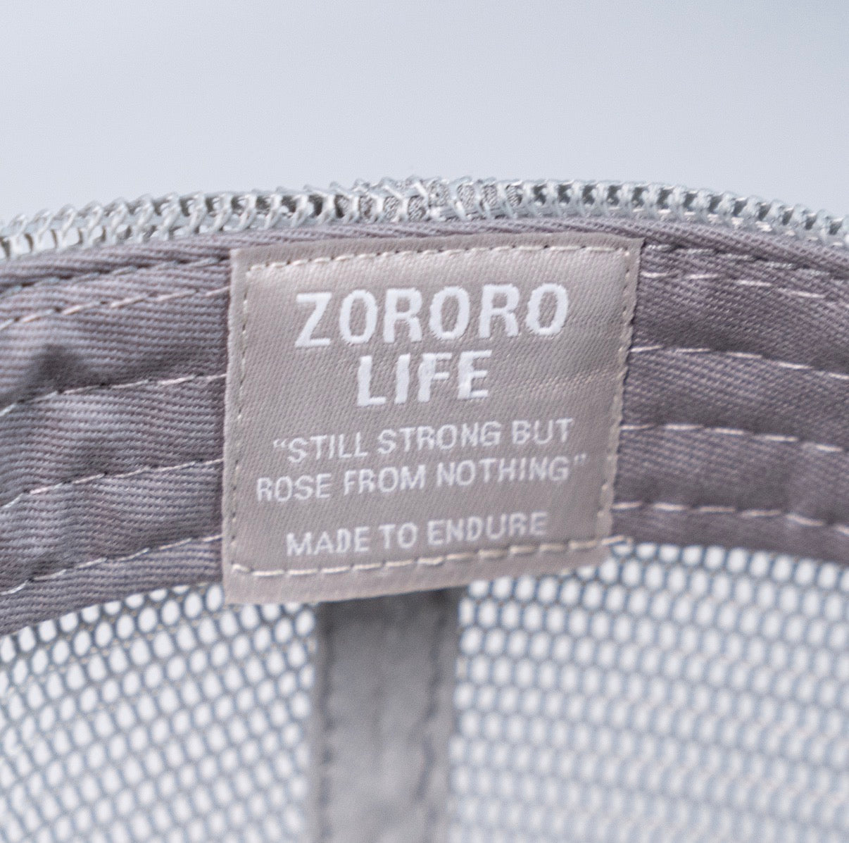 ZL Trucker Cap - Light Grey/White