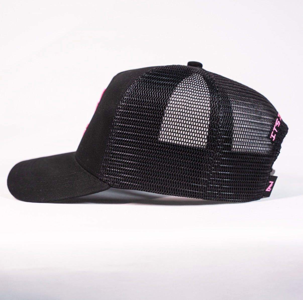 ZL Trucker Cap - Black/Pink