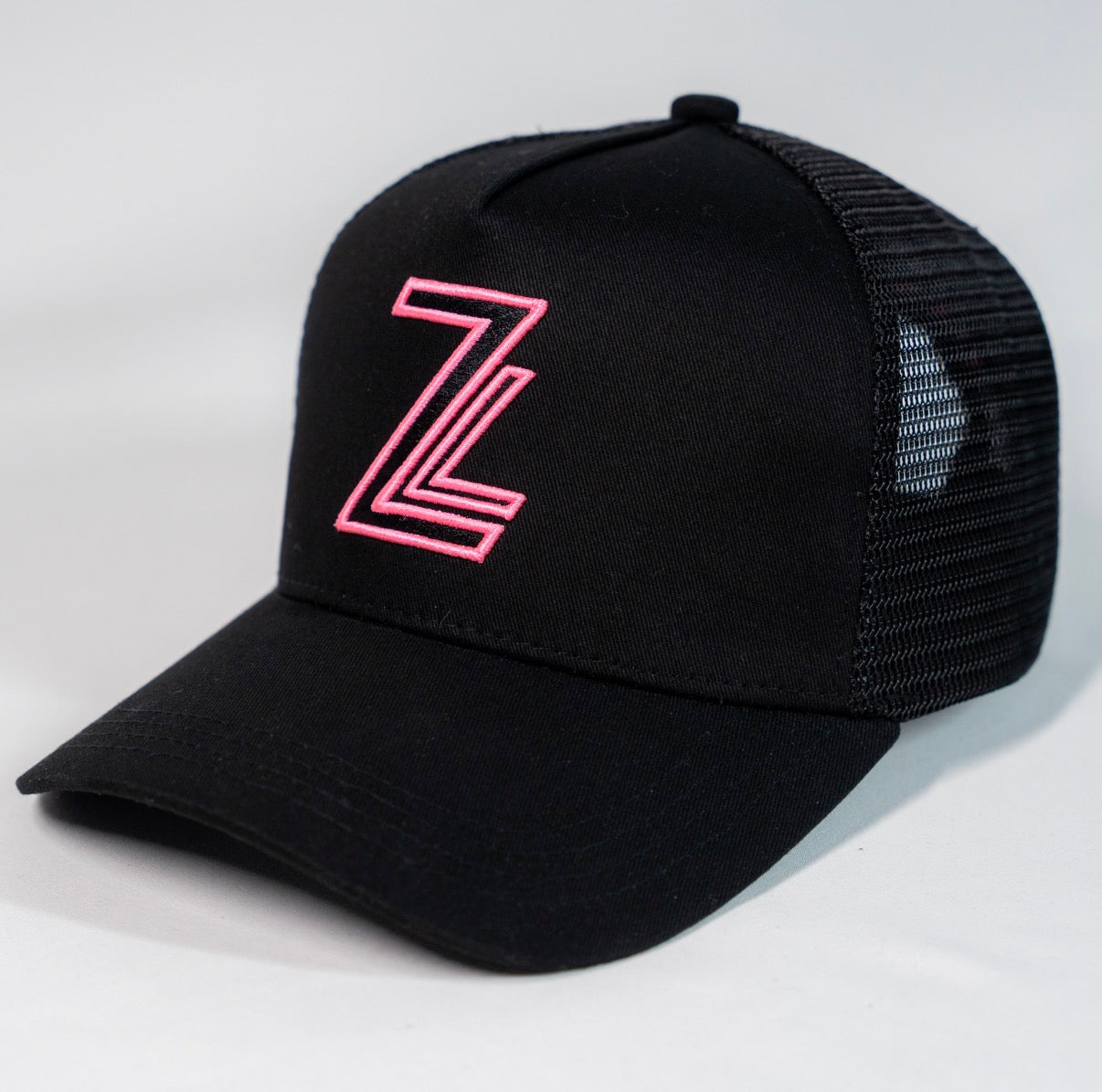 ZL Trucker Cap - Black/Pink