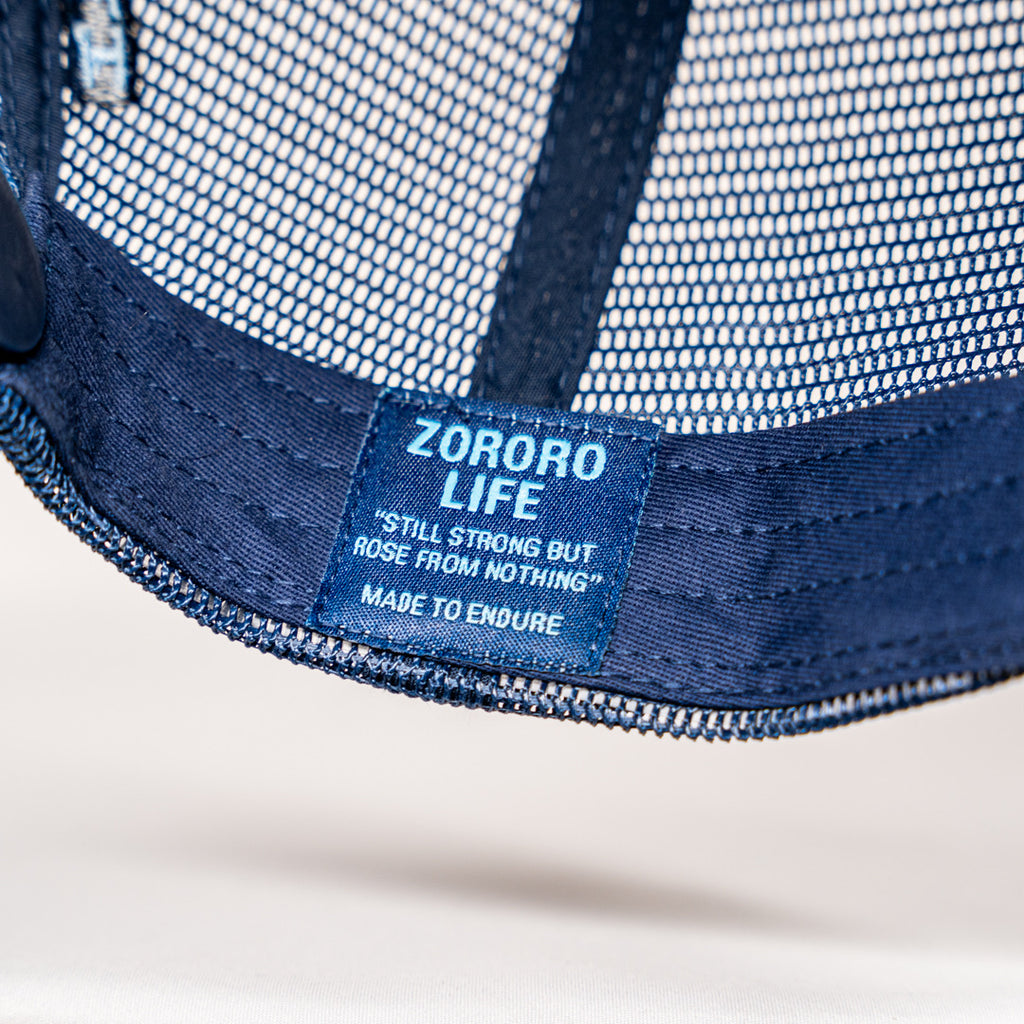 ZL Trucker Cap - Navy/Light Blue/White
