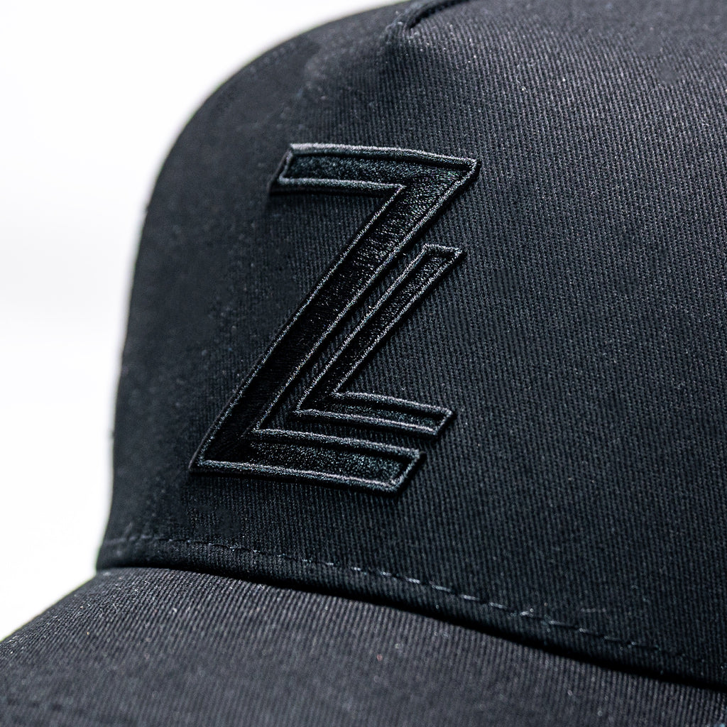 ZL Trucker Cap - Triple Black