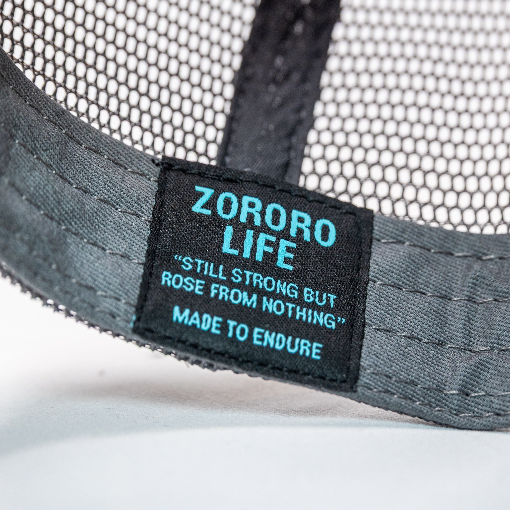 ZL Trucker Cap - Light Grey/Dark Grey/Turquoise
