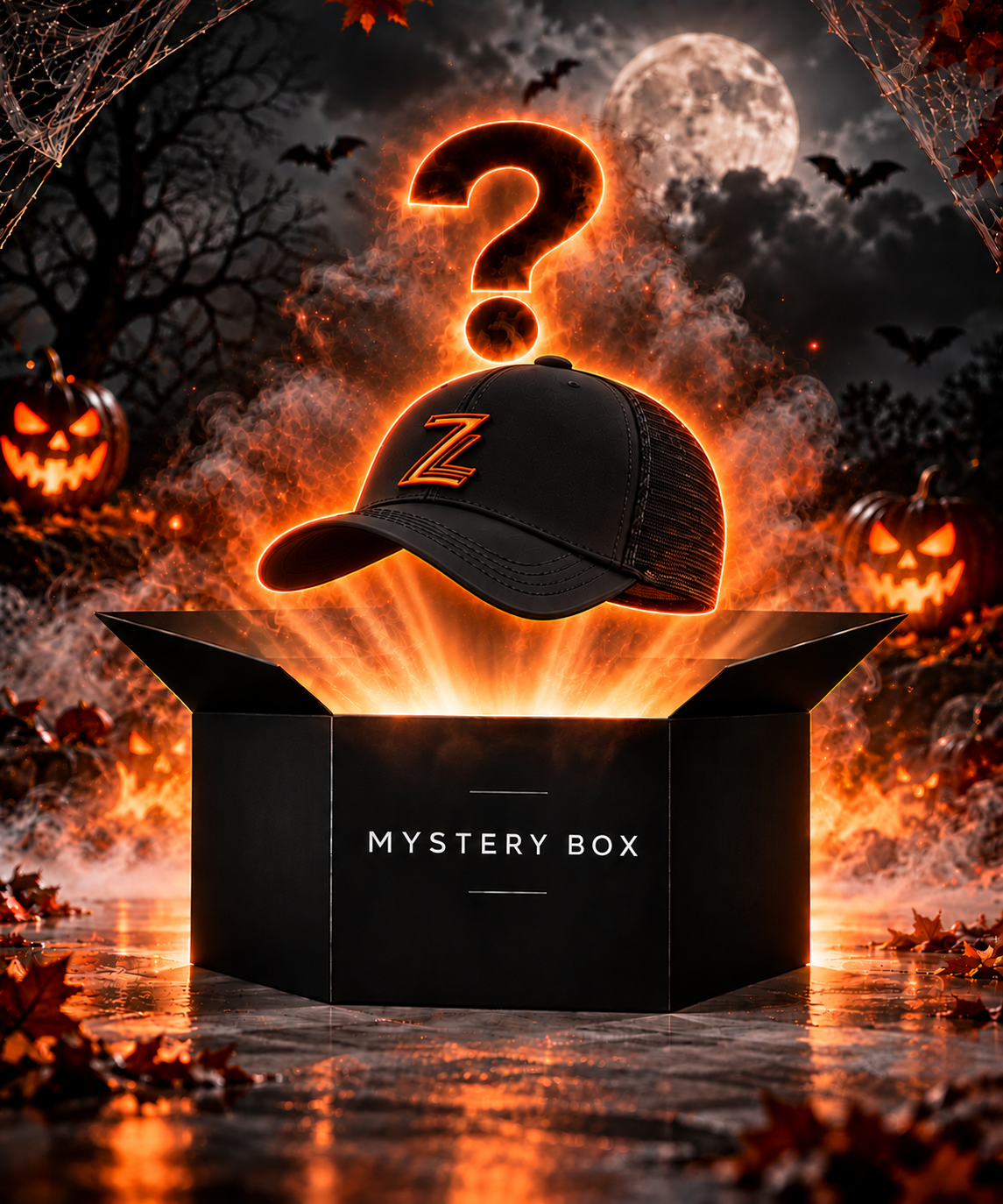 1X Halloween Mystery Hat — Any Black Hat from Our Collection