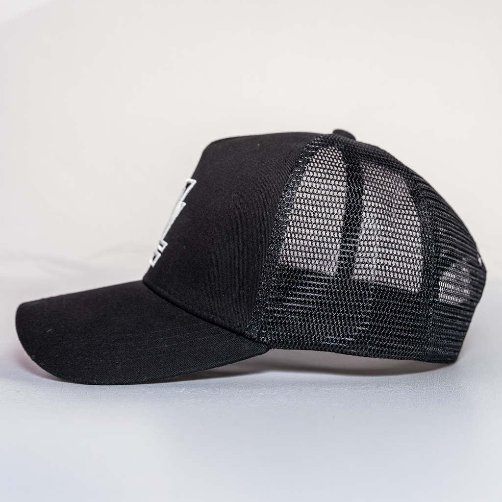 ZL Trucker Cap - Black/White