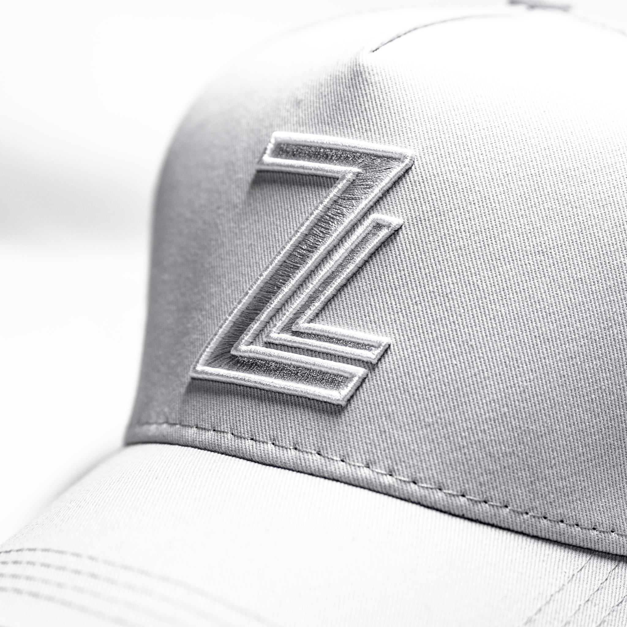 ZL Trucker Cap - Light Grey/White