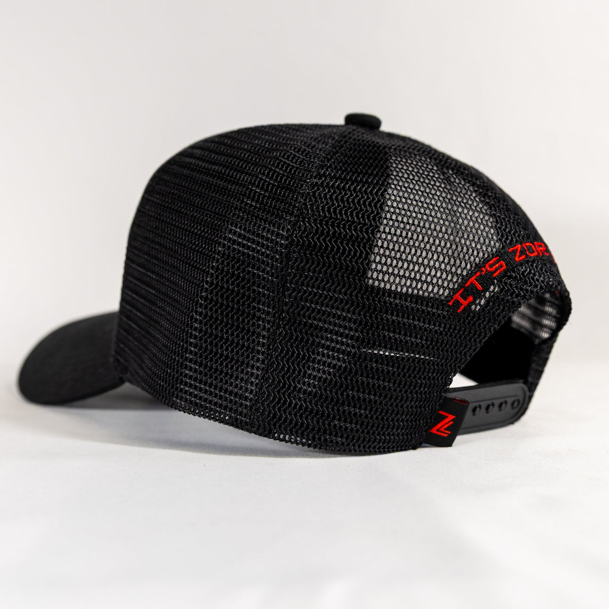 ZL Trucker Cap - Black/Red