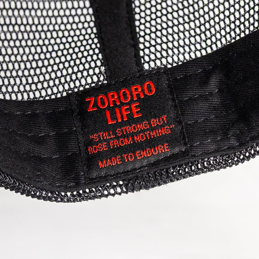 ZL Trucker Cap - Black/Red