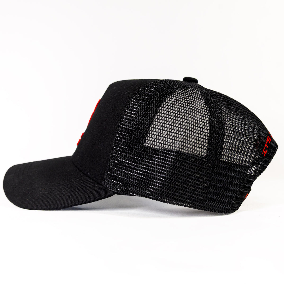 ZL Trucker Cap - Black/Red