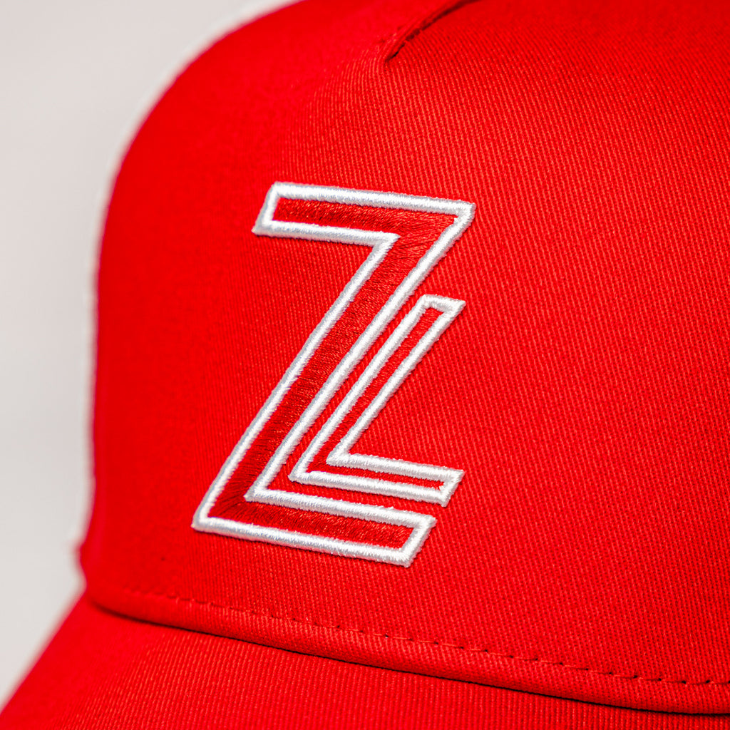 ZL Trucker Cap - Red/White