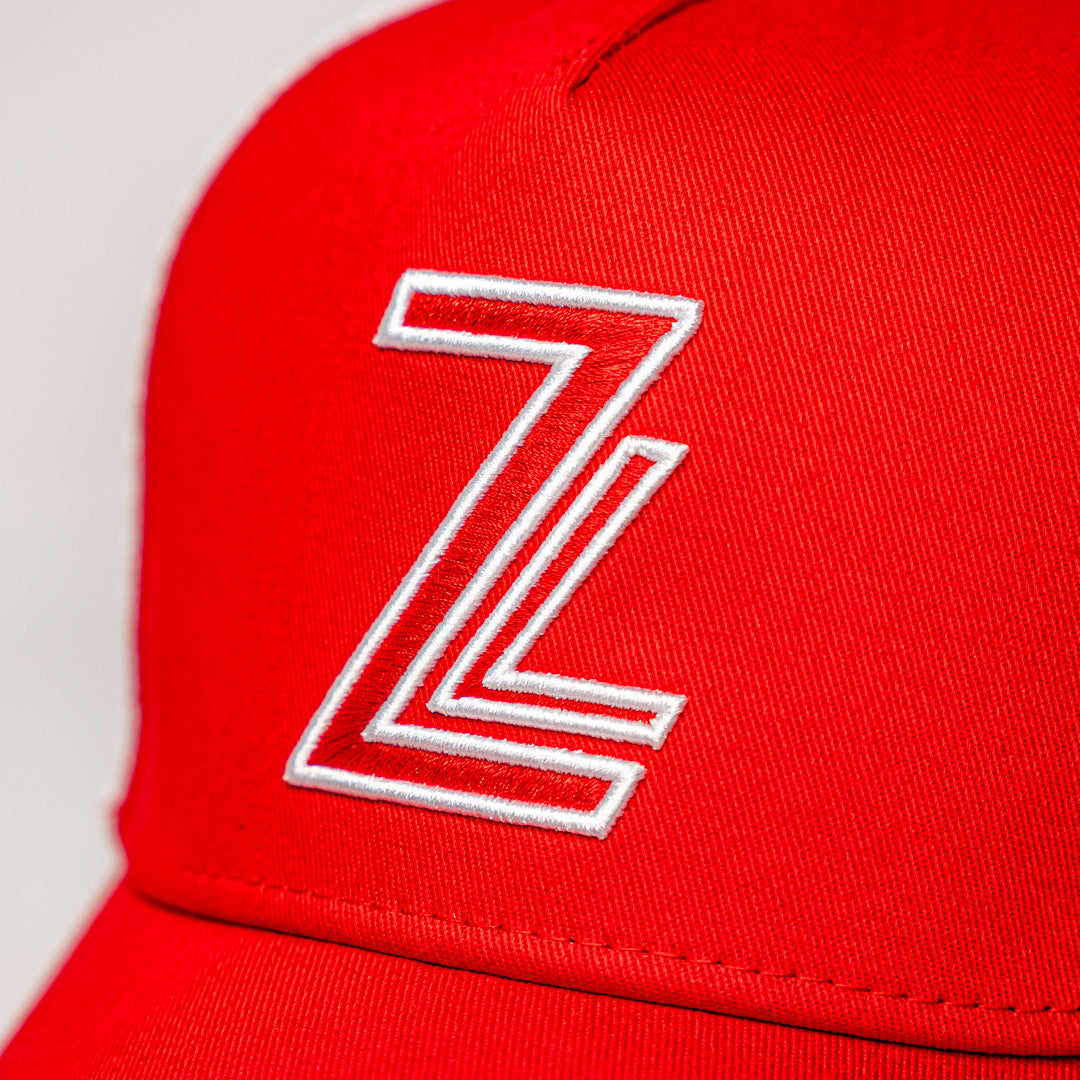 ZL Trucker Cap - Red/White