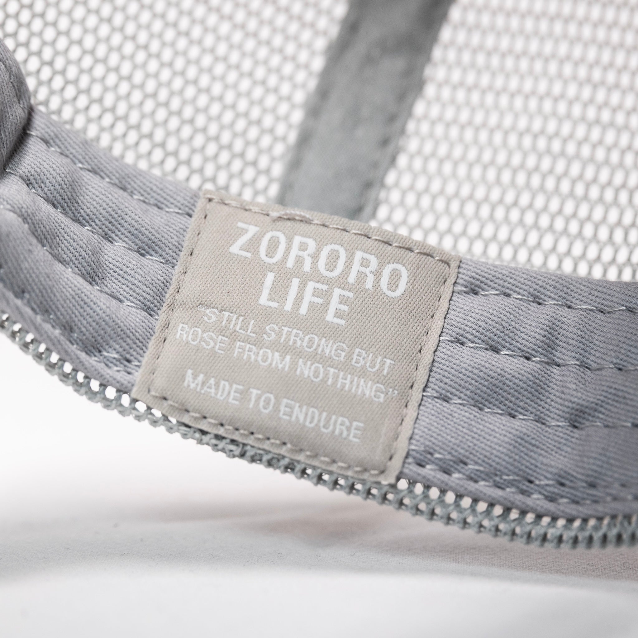 ZL Trucker Cap - Light Grey/White
