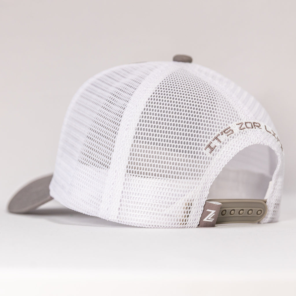 ZL Trucker Cap - Stone/Grey Coming Soon… 09/08/26⏰