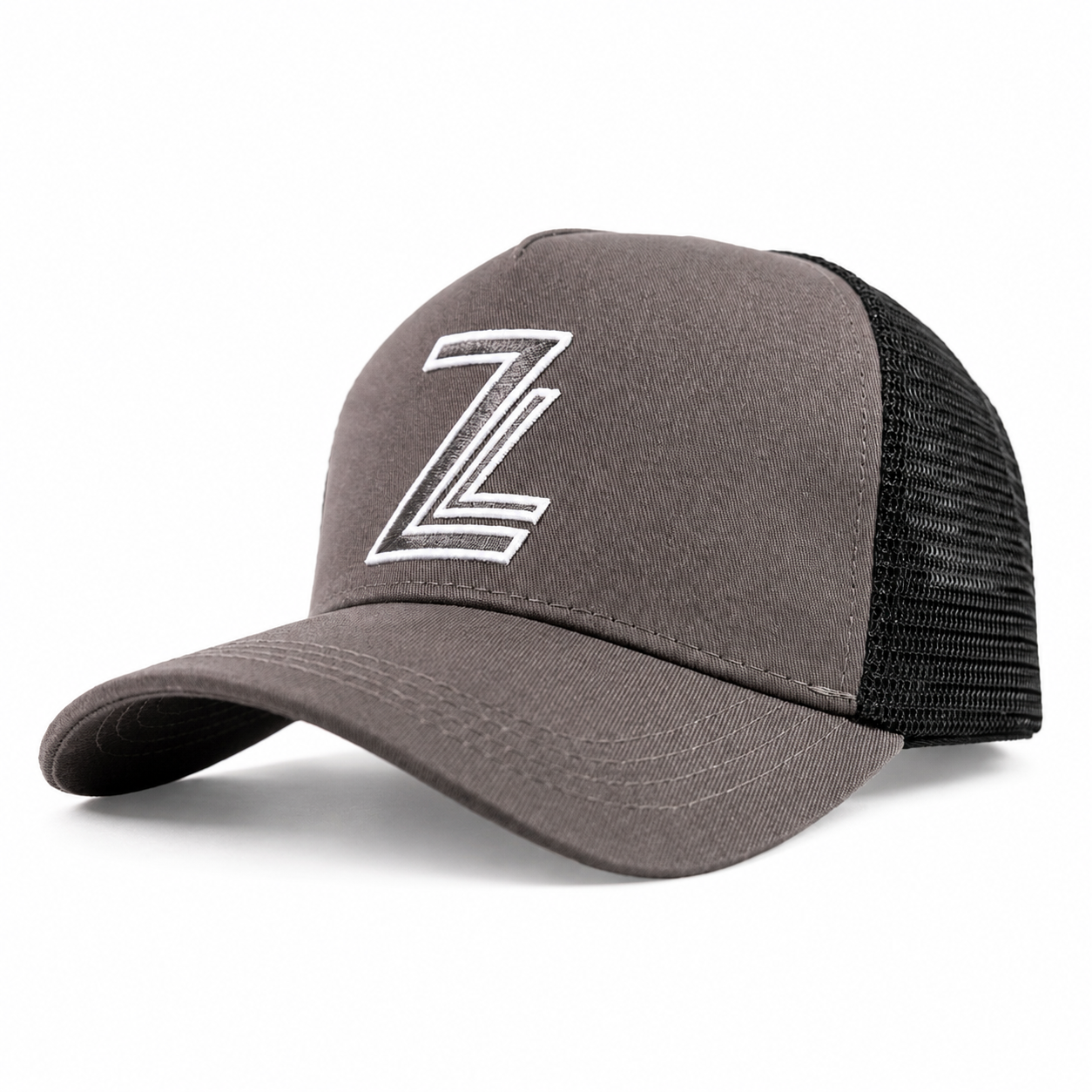ZL Trucker Cap - Charcoal/Black