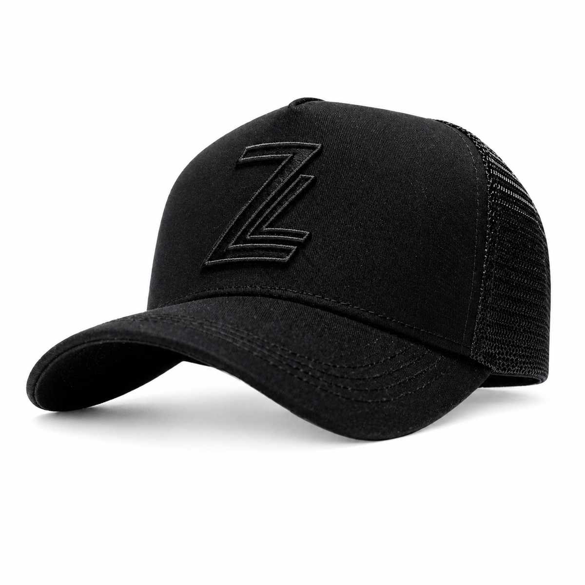 ZL Trucker Cap - Triple Black – Zororo Life