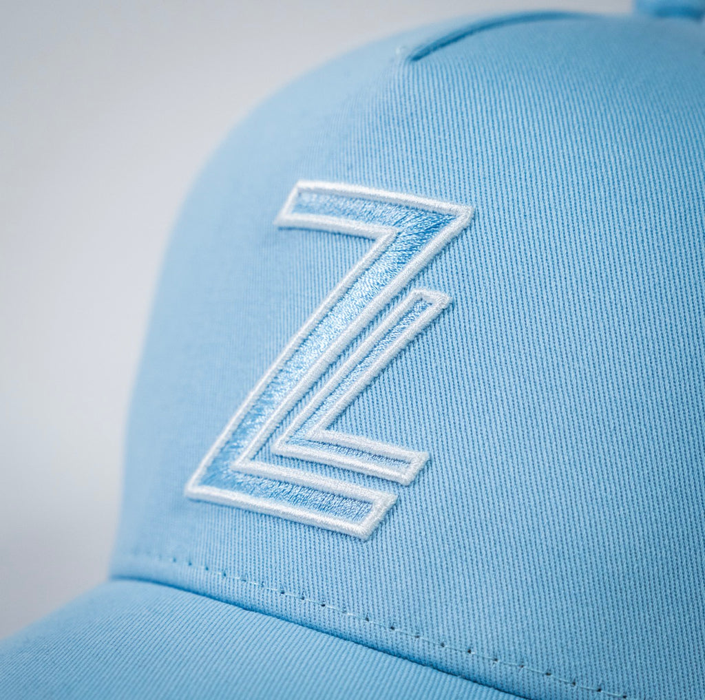 ZL Trucker Cap - Sky Blue/White