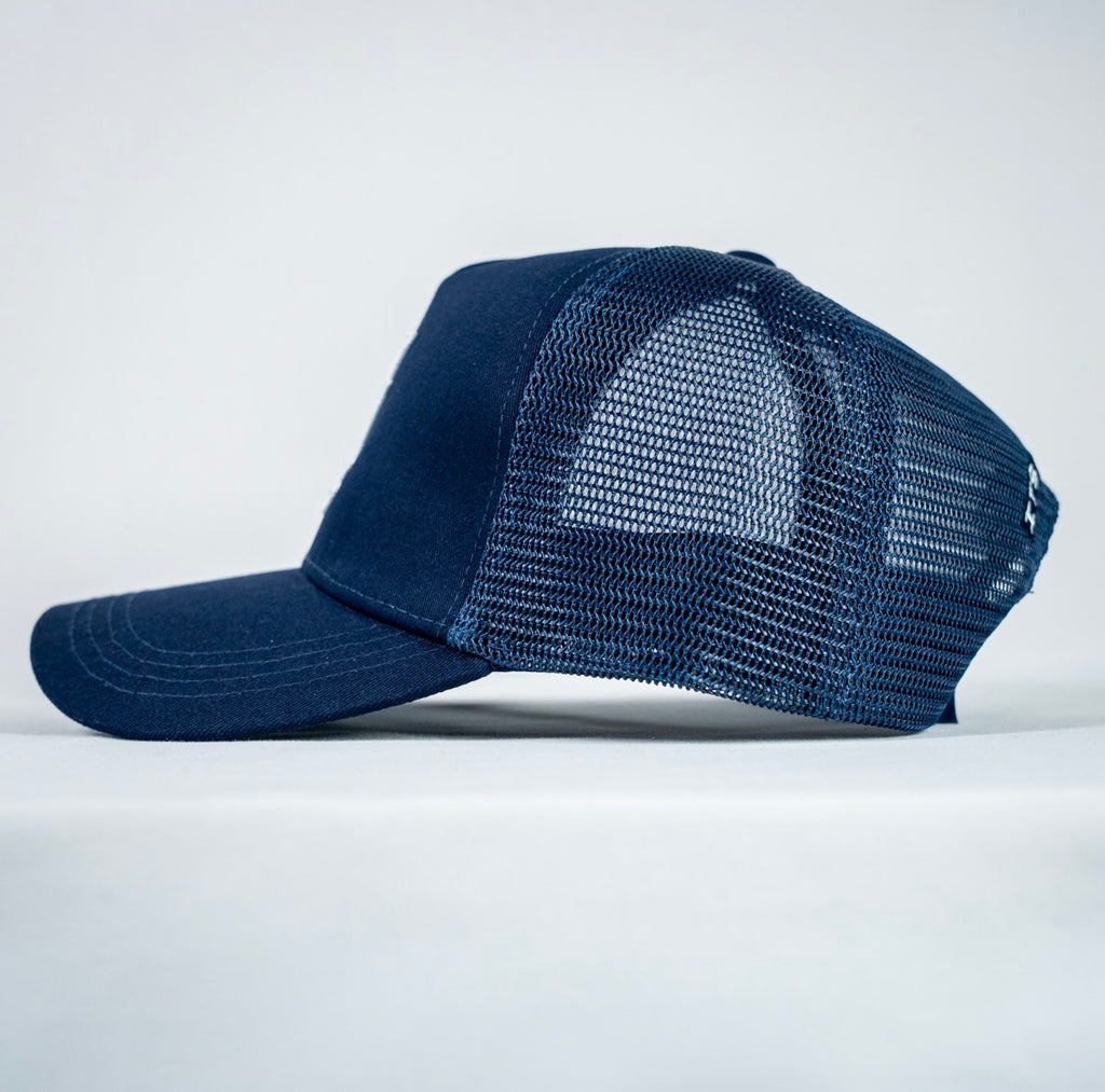 ZL Trucker Cap - Navy/White