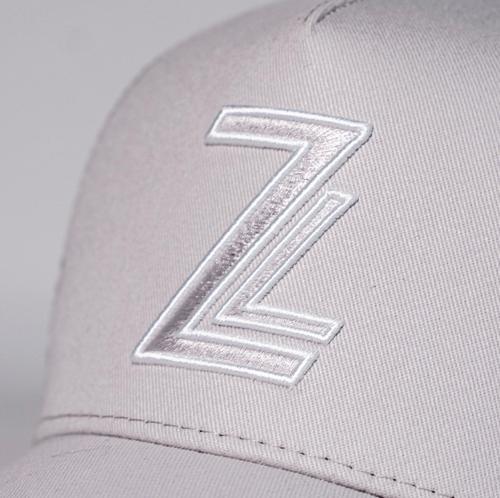 ZL Trucker Cap - Light Grey/White