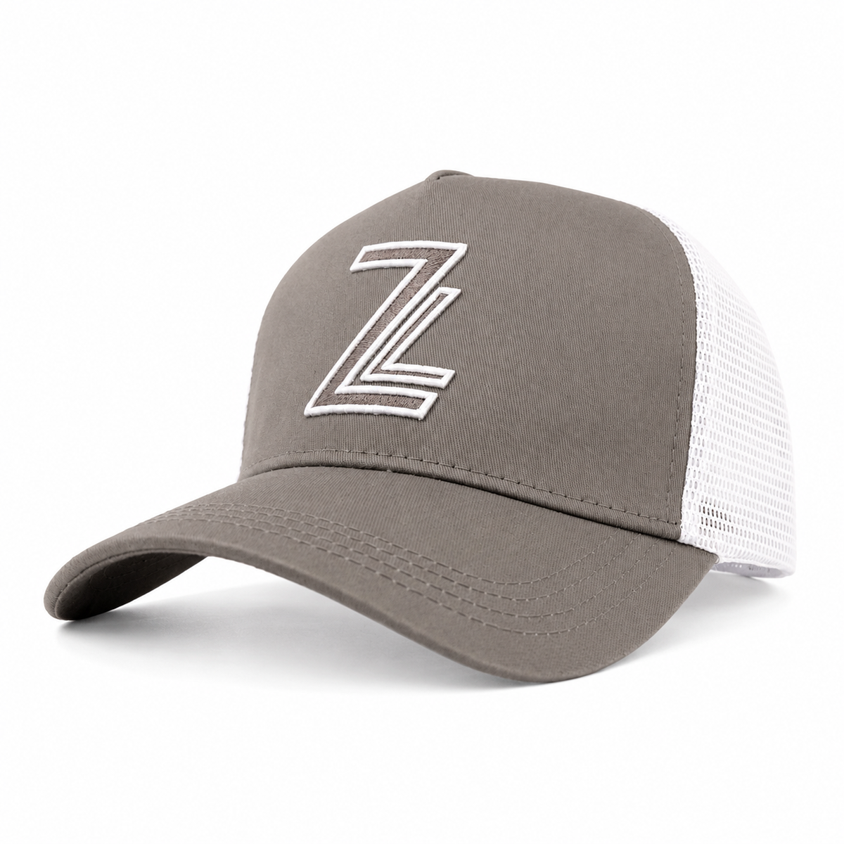 ZL Trucker Cap - Stone/White