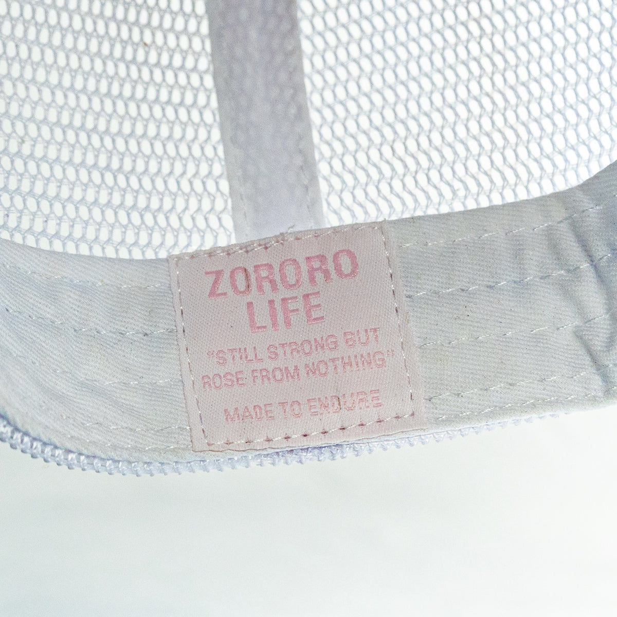 ZL Trucker Cap - Light Pink/White